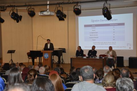 Fakültemiz akademik kurulu 15 Ekim 2025 tarihinde gerçekleştirildi